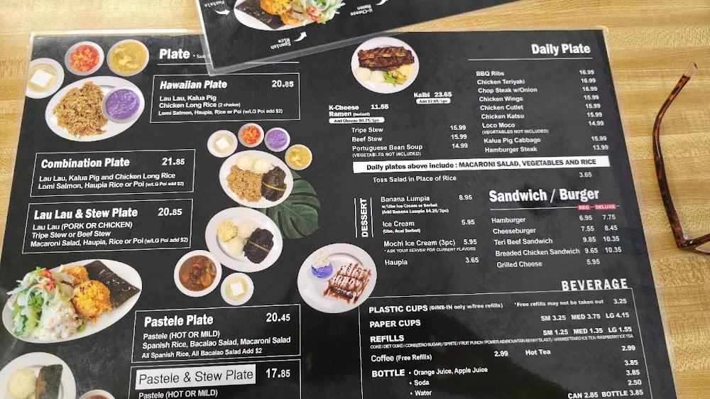 Jackie's Diner Menu image 2